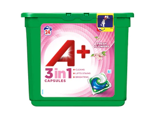 A+ Pods 3in1 Pink Fresh 24  kpl